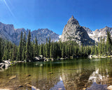 Lone Eagle Peak, Mirror Lake and Cascade Falls