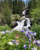 Lone Eagle Peak, Mirror Lake and Cascade Falls