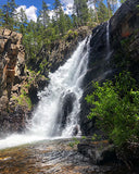 Lone Eagle Peak, Mirror Lake and Cascade Falls